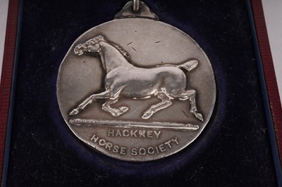 Lot 477 - A Victorian Hackney Horse Society winners medal