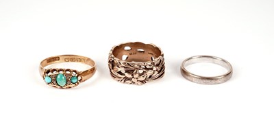 Lot 452 - A selection of dress rings