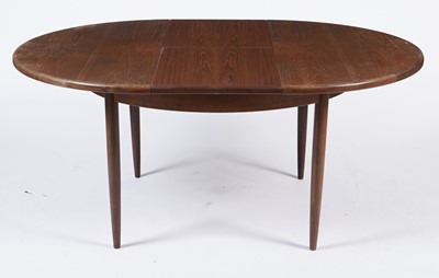 Lot 78 - Victor B Wilkins for G Plan - Fresco: A retro teak extending dining table and chairs