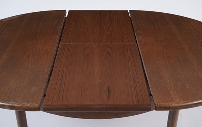 Lot 78 - Victor B Wilkins for G Plan - Fresco: A retro teak extending dining table and chairs