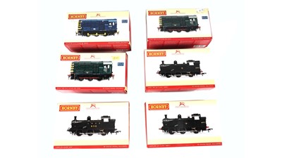 Lot 631 - Hornby 00-gauge tank locomotives