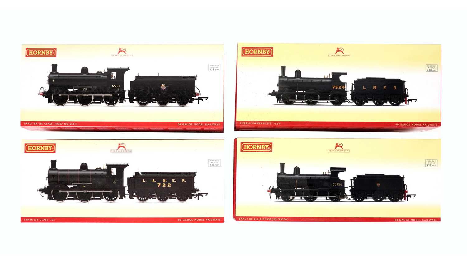 Lot 634 - Hornby 00-gauge locomotives and tenders
