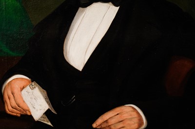 Lot 91 - 19th Century British School - Portrait of Captain Driscoll dated 1856 | oil