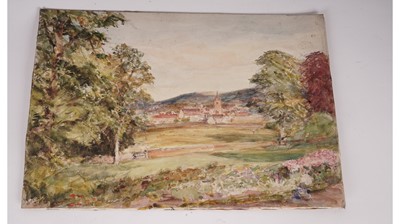 Lot 598 - Robert Jobling | landscape studies in watercolour