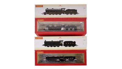 Lot 656 - Hornby 00-gauge 2-8-0 Thompson Class 0163670 weathered locomotives and tenders