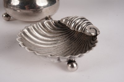 Lot 460 - A selection of silver condiments