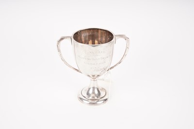 Lot 478 - A 1930s Pony Club Morpeth Hunt trophy cup