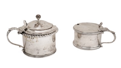 Lot 340 - A George IV mustard pot