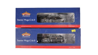 Lot 689 - Bachmann 00-gauge 2-6-0 Stanier Mogul 42969 locomotives and tenders