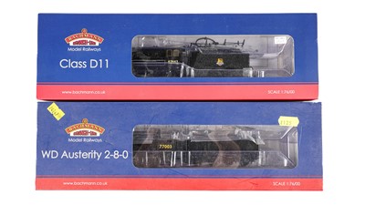 Lot 696 - Bachmann 00-gauge steam locomotives and tenders