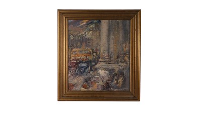 Lot 200 - Frank Burke - Impression Theatre Royal | oil