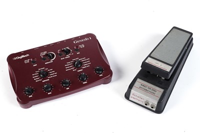 Lot 423 - DigiTech Genesis 1 guitar processor, and a Schaller volume pedal