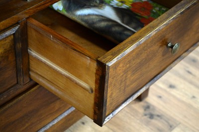 Lot 20 - Marks and Spencer: A modern hardwood glazed bookcase