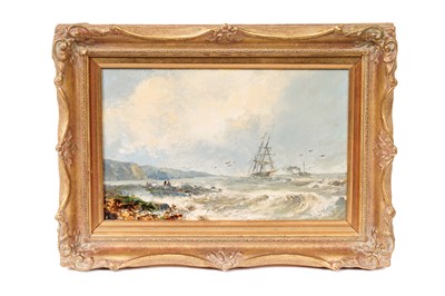 Lot 102 - In the manner of Frank Burke - Seaspray and Shore | oil