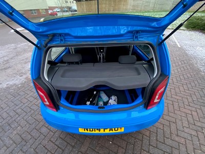 Lot 330 - A Volkswagen Up blue petrol car