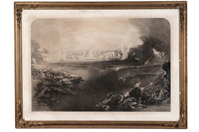 Lot 3 - After John Martin - The Last Judgment | mezzotint