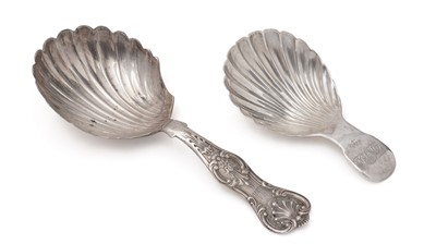 Lot 275 - Two Scottish caddy spoons