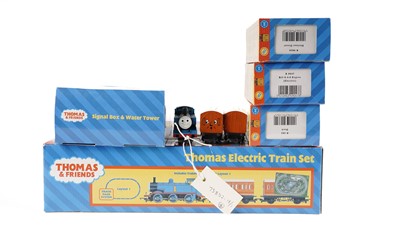 Lot 502 - Three boxed Hornby 'Thomas & Friends' 00-gauge locomotives and others