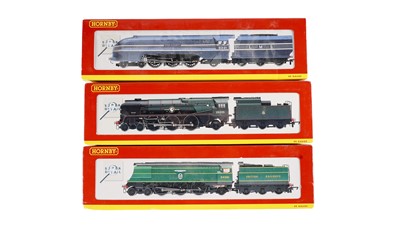Lot 503 - Three boxed Hornby 00-gauge locomotives and tenders