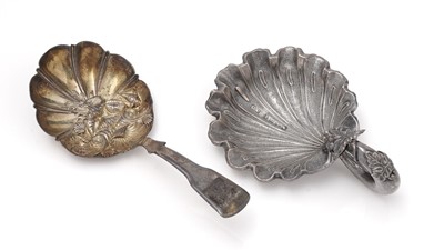 Lot 282 - Two caddy spoons