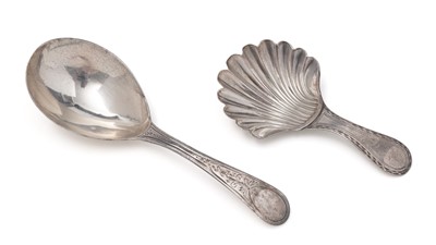 Lot 298 - Two caddy spoons