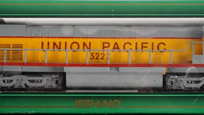 Lot 509 - Three boxed Union Pacific model locomotives, by Atlas Masters and Mehano