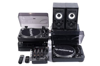 Lot 484 - Twin turntables and audio separates