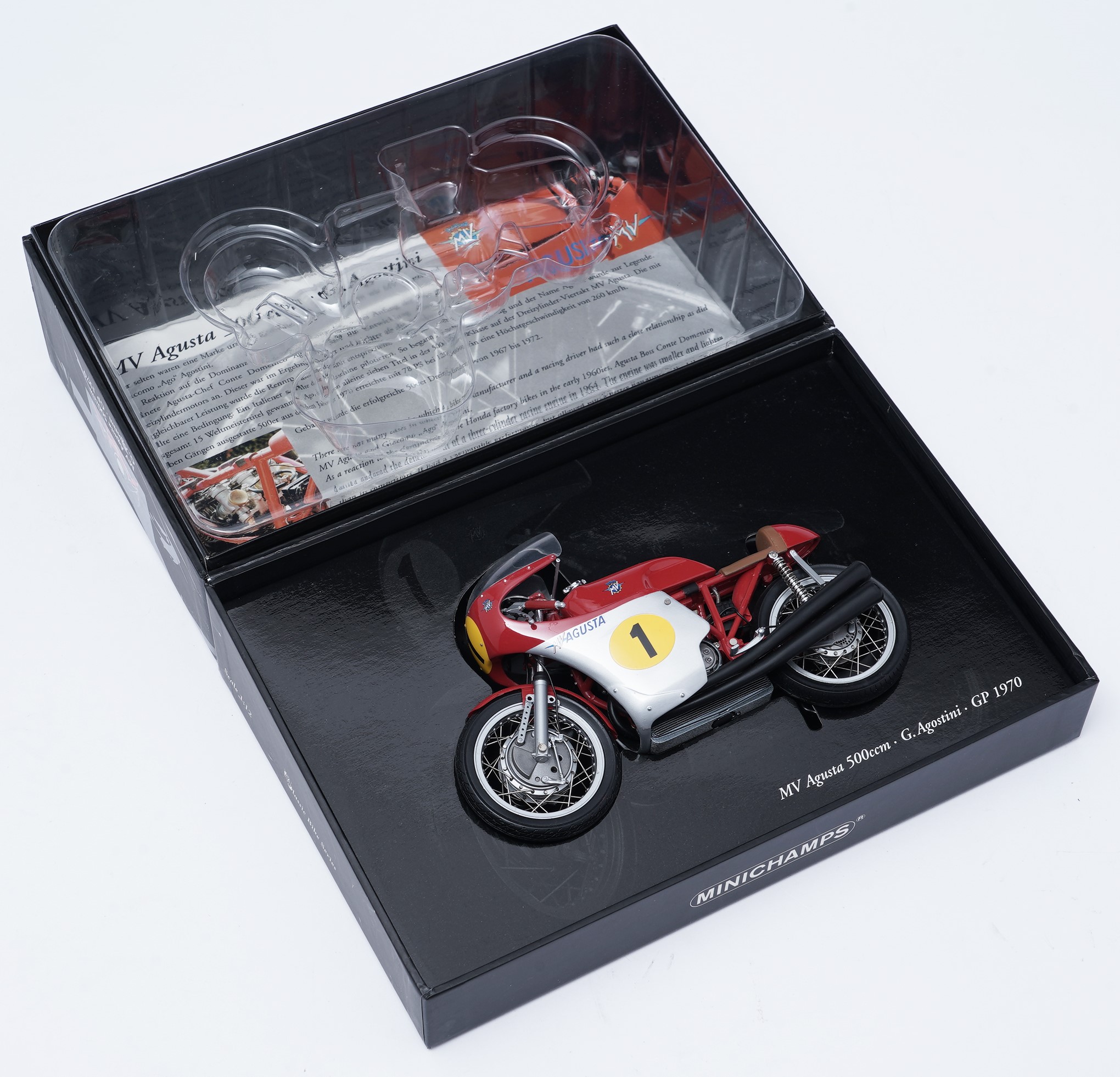 ミニチャンプス 1／12 MV Agusta 500cc G.Agostini Minichamps