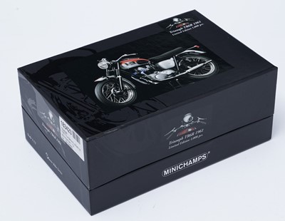 Lot 902 - Minichamps Triumph TR6R 1961 Limited Edition 1,008
