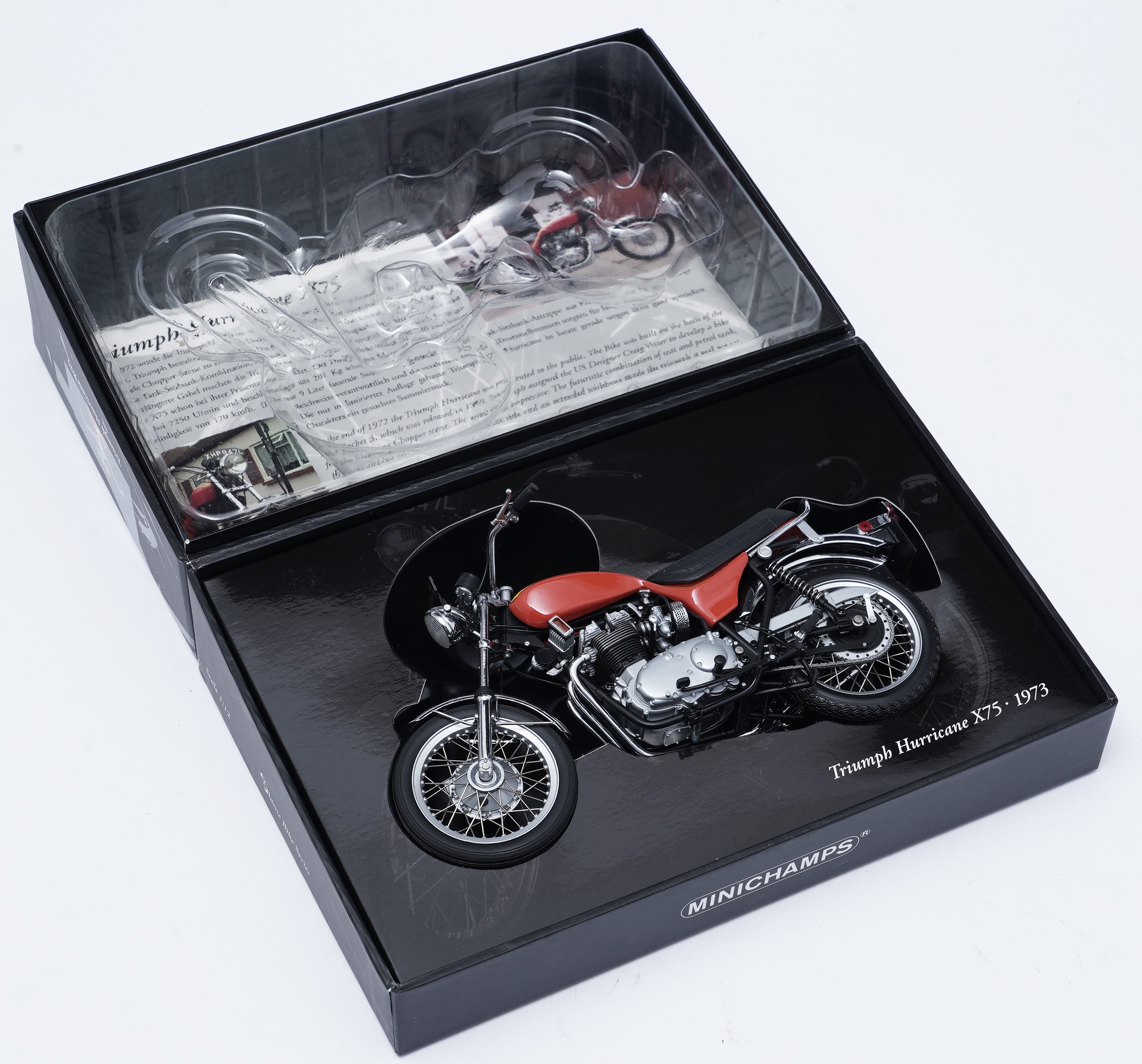 Lot 904 - Minichamps Triumph Hurricane X75