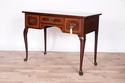 Lot 31 - A 19th Century mahogany side table/cottage sideboard