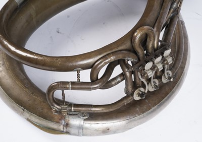 Lot 9 - Brass Helicon BBb tuba