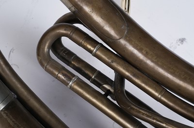 Lot 9 - Brass Helicon BBb tuba
