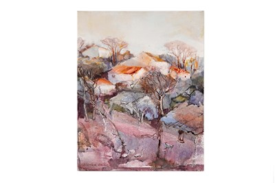 Lot 1292 - Elizabeth Haines - Provence, France | acrylic on canvas