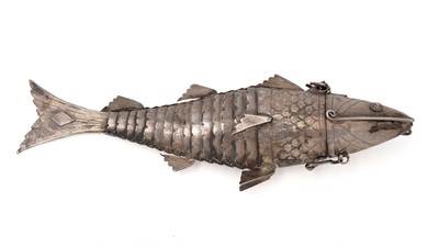 Lot 494 - An early 20th Century Continental flexible fish