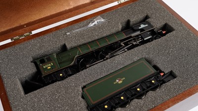 Lot 523 - Bachmann limited edition 00-gauge 'Tornado' locomotive and tender, in wooden case