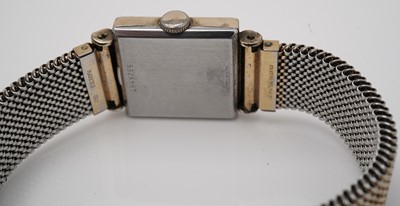 Lot 465 - Bulova gilt cased wristwatch