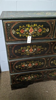 Lot 36 - A 20th Century Scandinavian style chest of drawers
