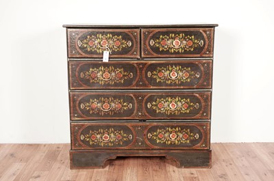 Lot 36 - A 20th Century Scandinavian style chest of drawers