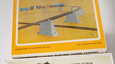 Lot 540 - A Bachmann Liliput First Class HO scale locomotive and tender, and other assorted Bachmann items