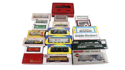 Lot 541 - A selection of locomotives and rolling stock by various makers