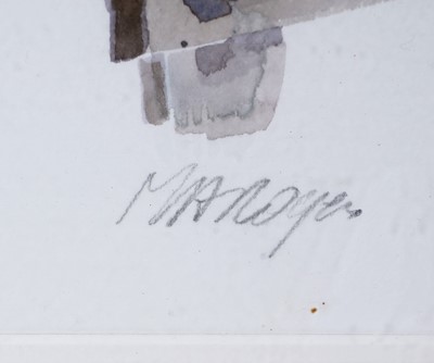 Lot 758 - Mary Ann Rogers - Upover | watercolour