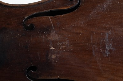 Lot 356 - German trade violin