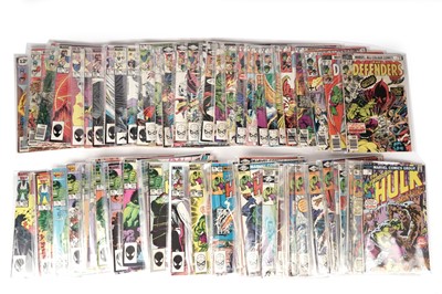 Lot 393 - The Incredible Hulk, The Defenders, The Invaders by Marvel Comics