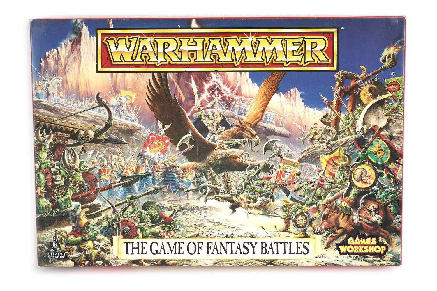 WARHAMMER high quality THE GAME OF FANTASY BATTLES BOARD GAME BY GAMES WORKSHOP