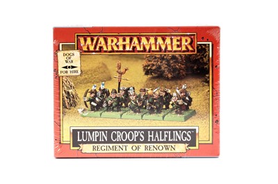 Lot 1025 - Warhammer Limpin Croop's Halflings Regiment of Renown