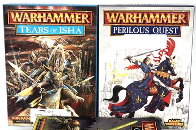 Lot 1031 - Three Warhammer campaign packs, and two others