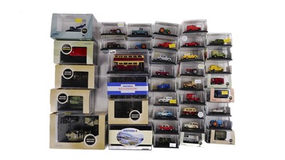 Lot 883 - A selection of Oxford Diecast 1:76 scale models