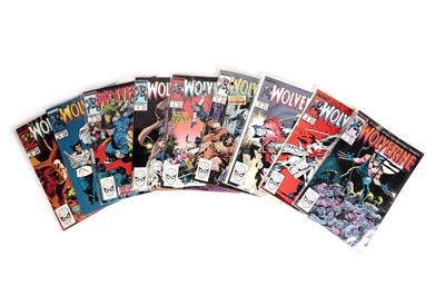 Lot 304 - Wolverine No's. 1-9 by Marvel Comics