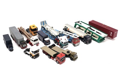 Lot 987 - A selection of diecast model haulage and other vehicles